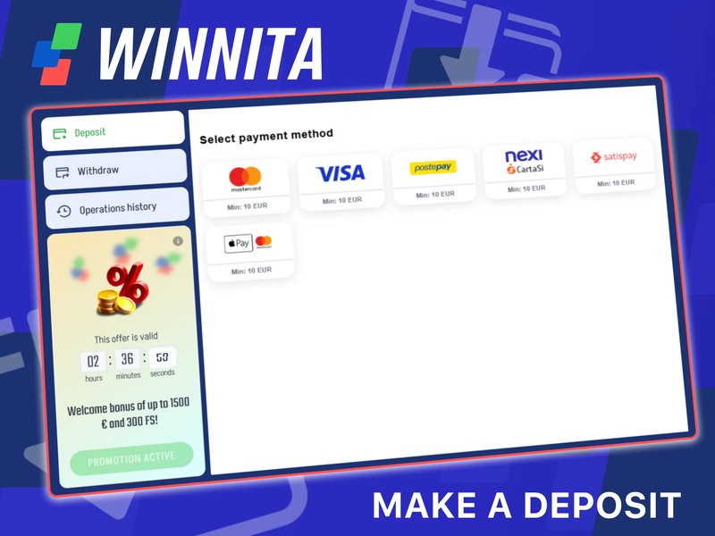 Iscriviti a Winnita Casino e Scopri le nostre Offerte Esclusive
